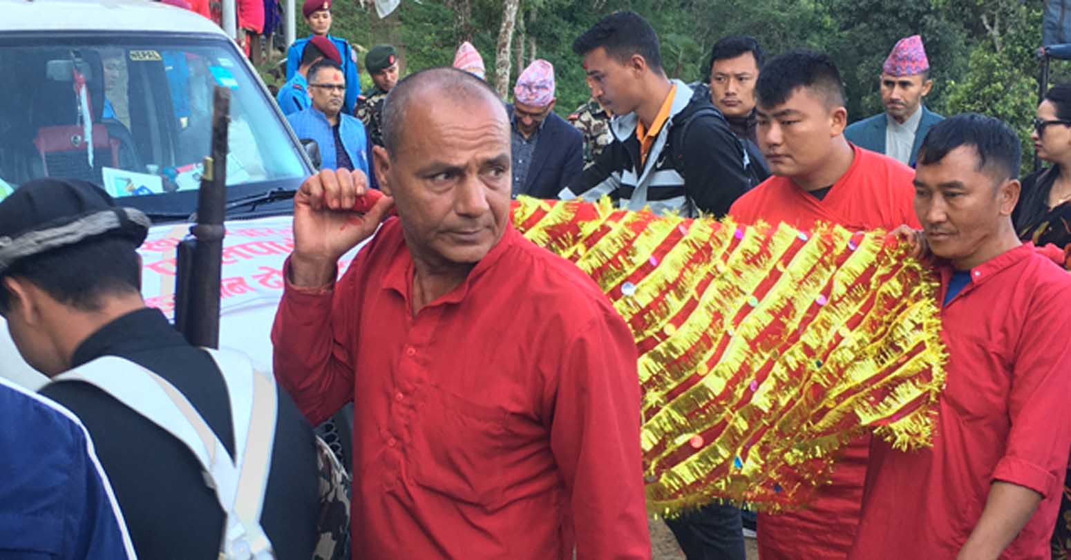Phulpati Dispatched Towards Kathmandu From Gorkha Durbar