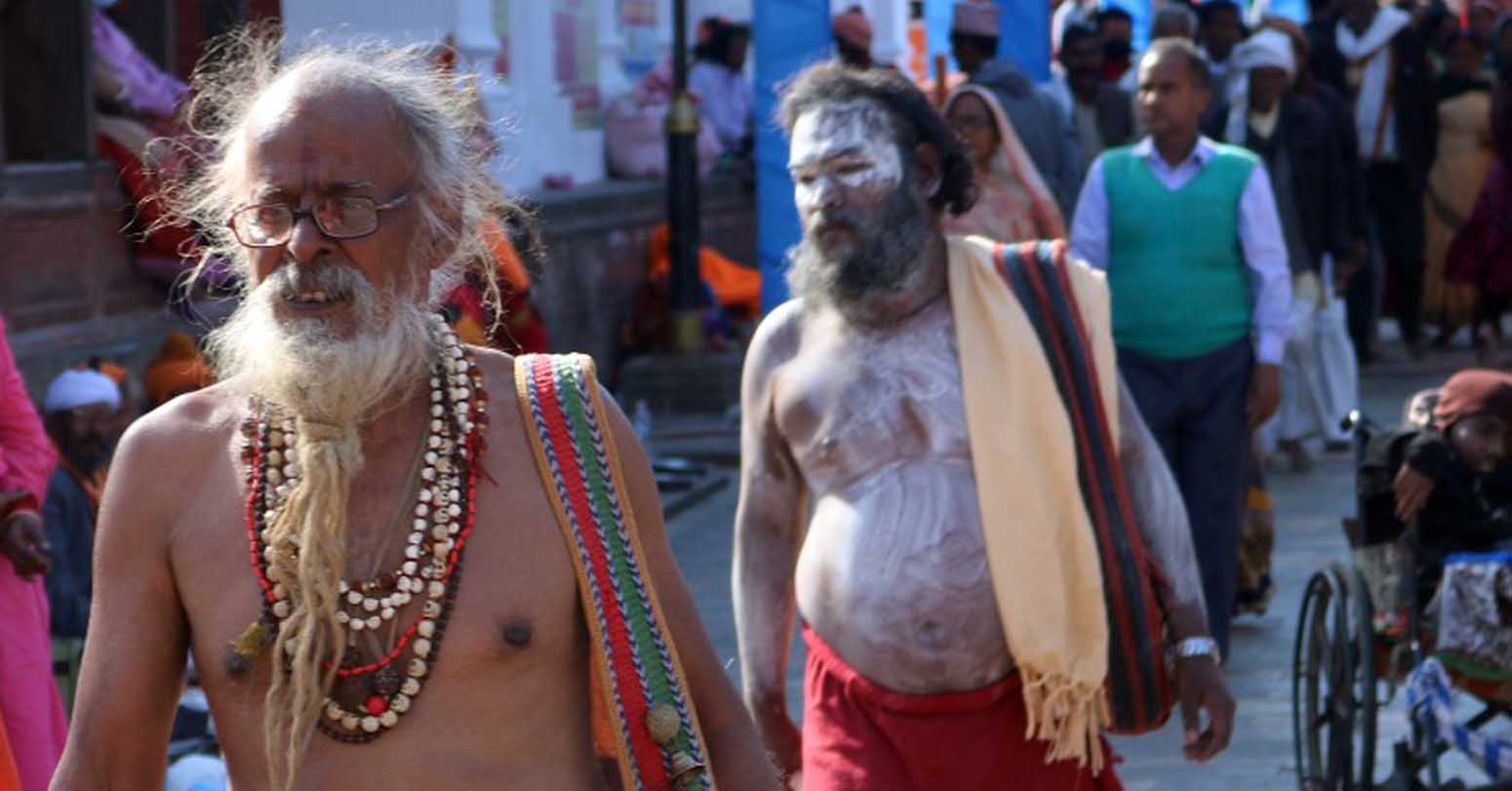 Sadhus Arrive At Pashupatinath Temple To Observe Mahashivaratri [In Pictures]