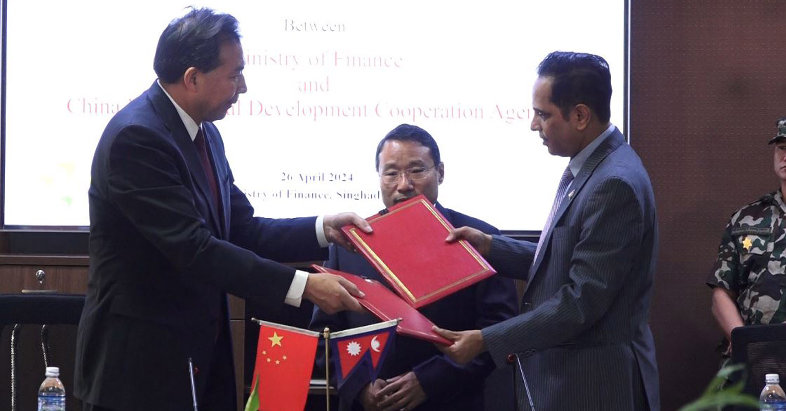 Nepal and China Sign Agreements