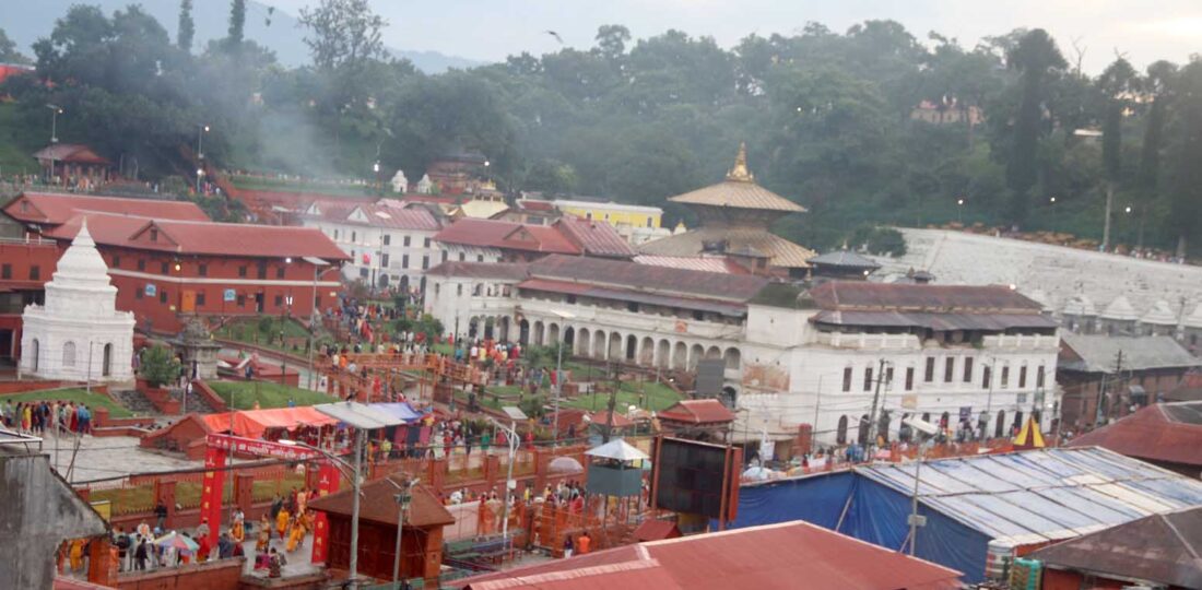 Devotees Throng Pashupatinath To Observe First Monday Of Shrawan