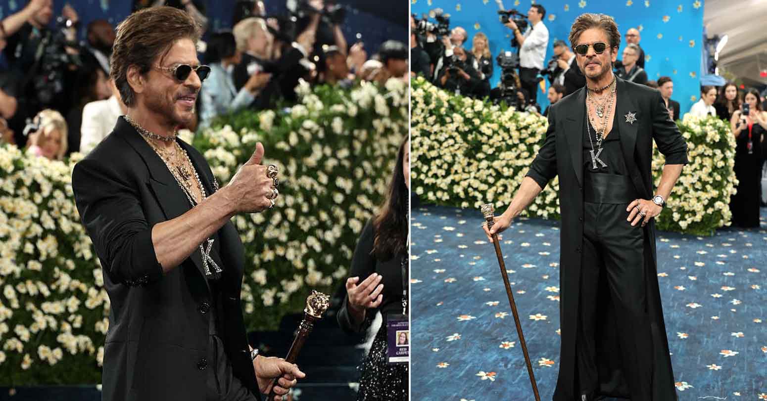 Bollywood Star Shah Rukh Khan Makes Met Gala Debut In Style