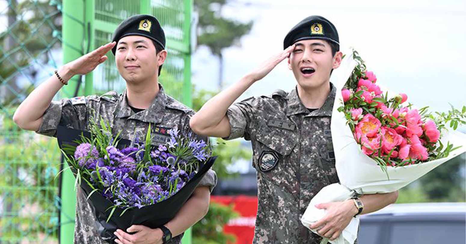 Two BTS Megastars Released From South Korea Military