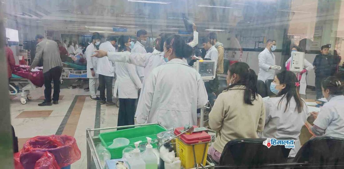 Dhading Bus Accident: One More Dies, 22 Receiving Treatment In Kathmandu