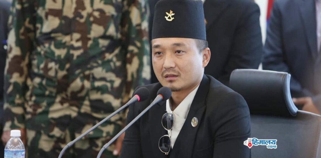 Home Minister Gurung Clarifies About His Property Ownership