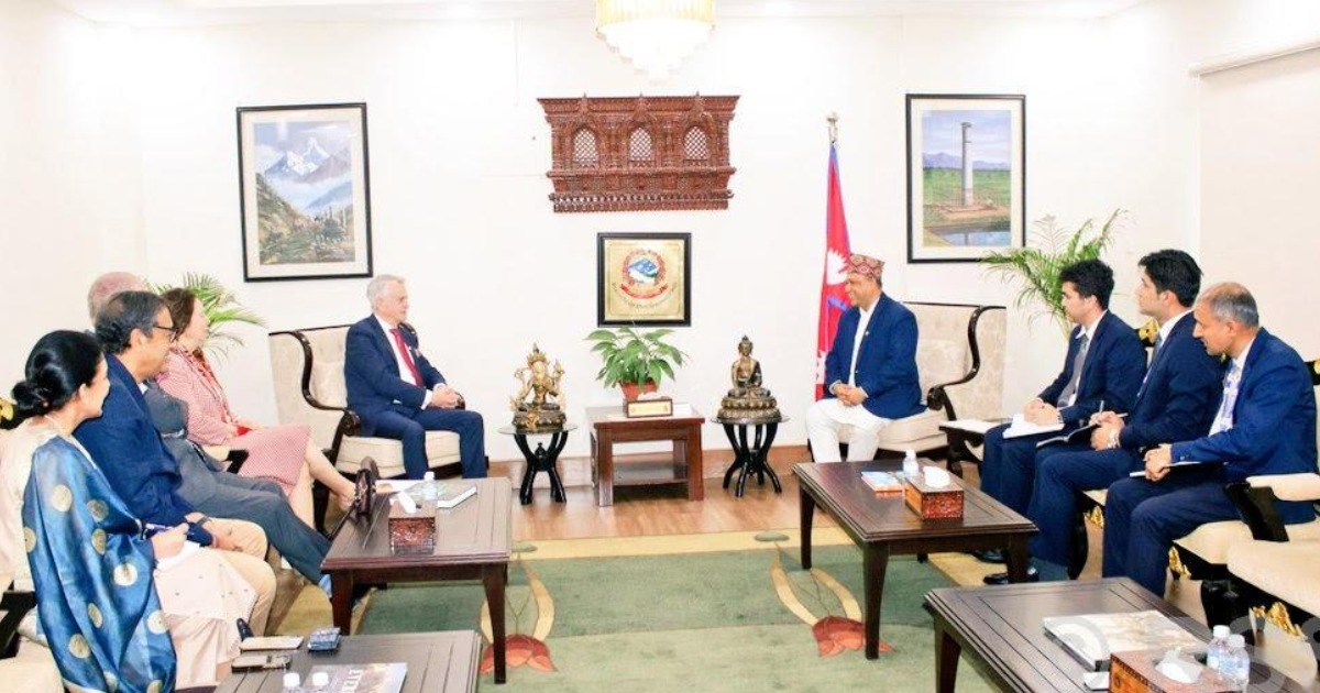 US Assistant Secretary Kapur Pays Courtesy Call On Foreign Minister Khanal