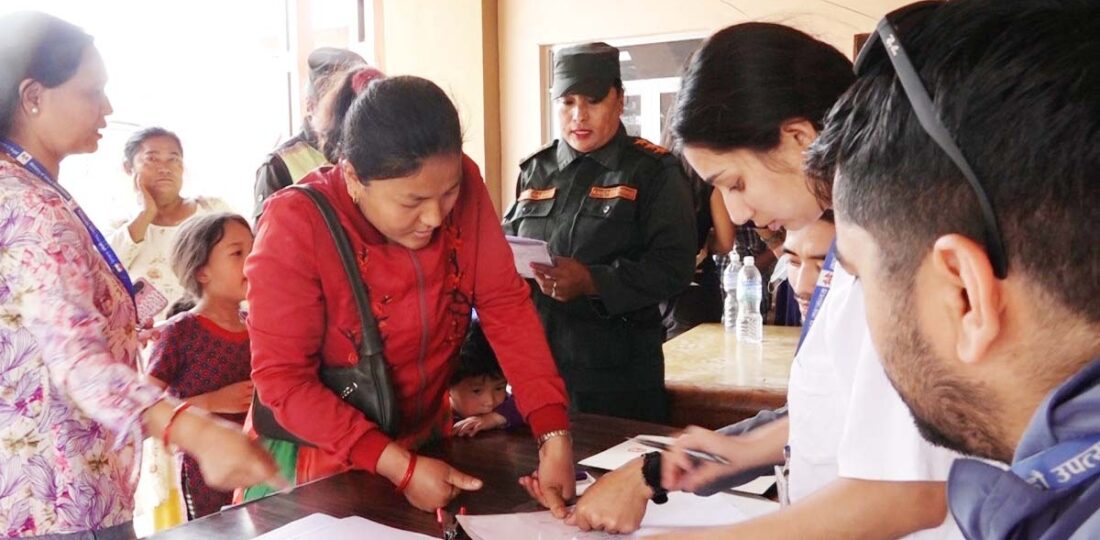 Screening Of Landless Squatters In Progress At Dasharath Stadium: Four Families Relocated To Kirtipur