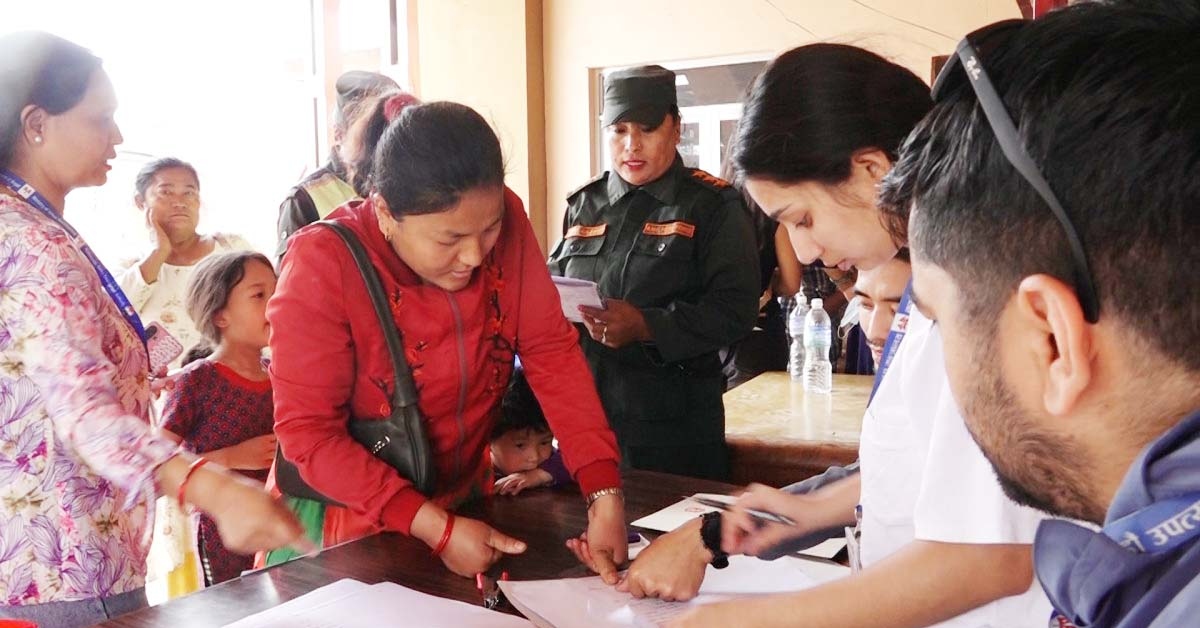 Screening Of Landless Squatters In Progress At Dasharath Stadium: Four Families Relocated To Kirtipur