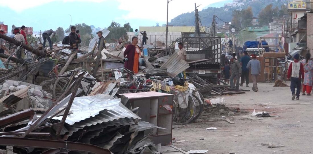 Unorganized Settlers Being Evacuated From Balkhu And Banshighat Areas