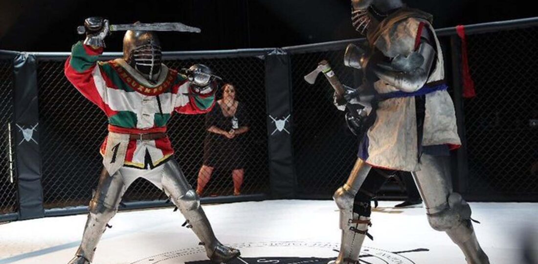 Heavy Metal: French Town Hosts Medieval Combat Cage Fights