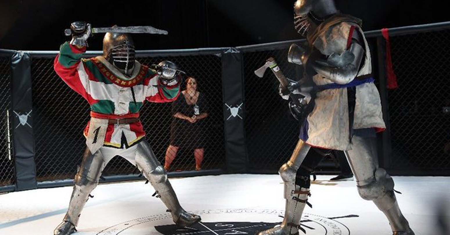 Heavy Metal: French Town Hosts Medieval Combat Cage Fights