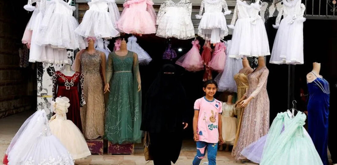 Gaza Tailor Turns Waste Fabrics Into Dresses For Girls