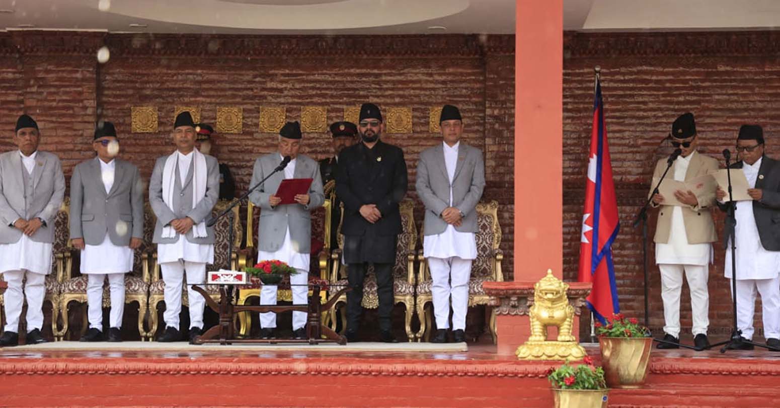 Cabinet Expansion: Sudhan Gurung, Mahabir Pun Sworn In