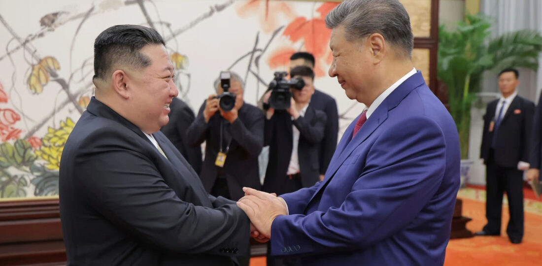 China’s Xi Given Lavish Welcome In North Korea Ahead Of Closely Watched Talks With Kim