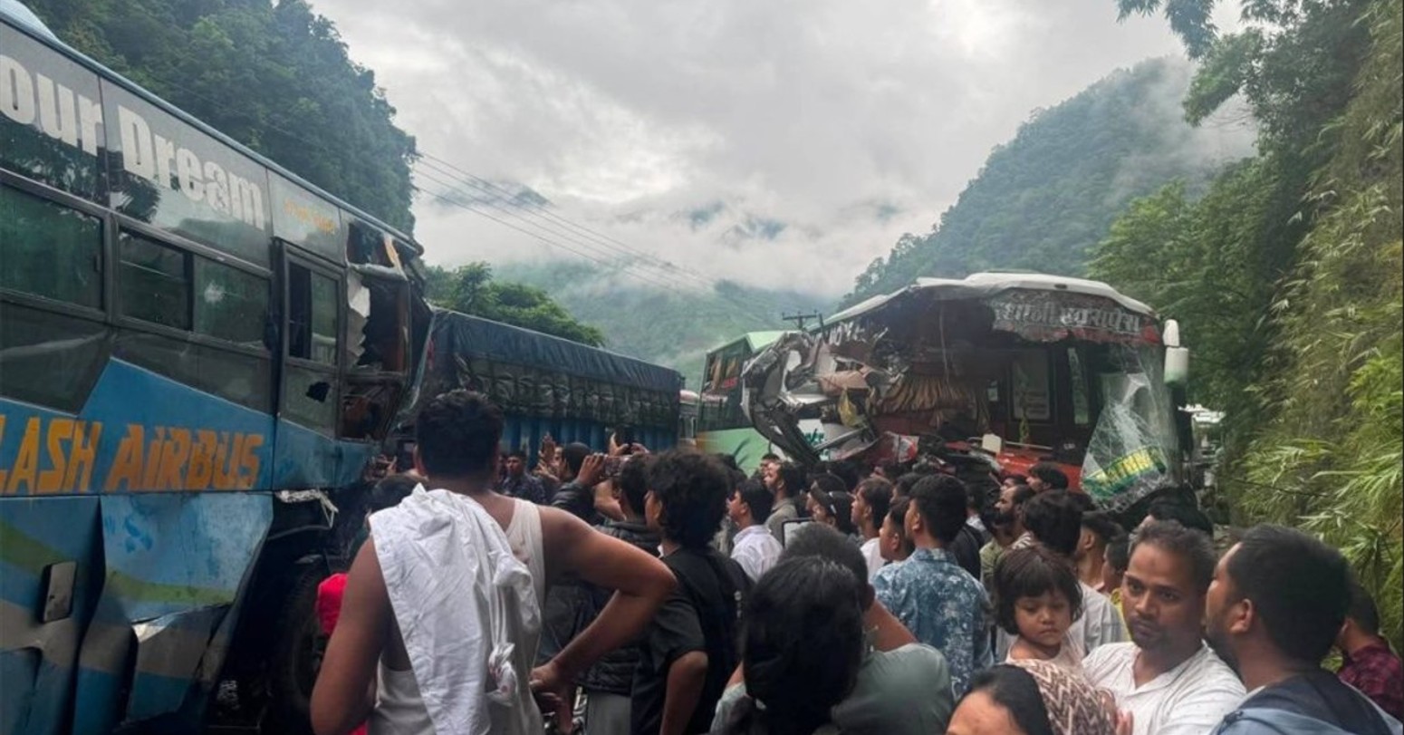 Thirty Injured In Three-Vehicle Collision On Narayangadh–Muglin Road