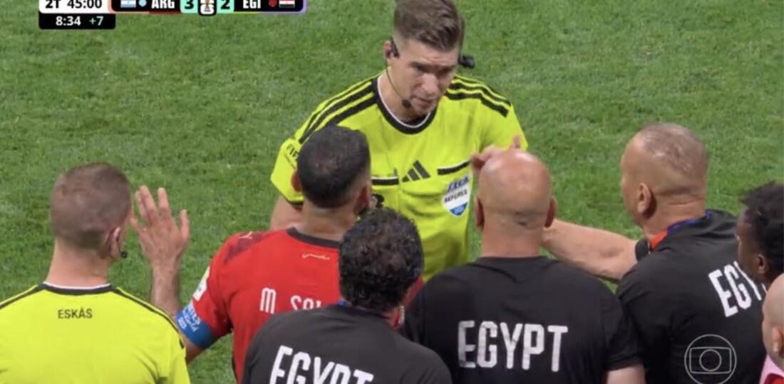 Egypt File Complaint Against Referee After Controversial World Cup Exit