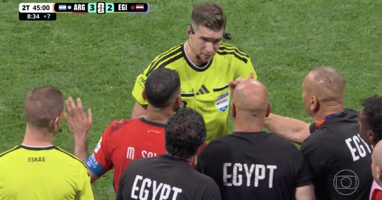 Egypt File Complaint Against Referee After Controversial World Cup Exit