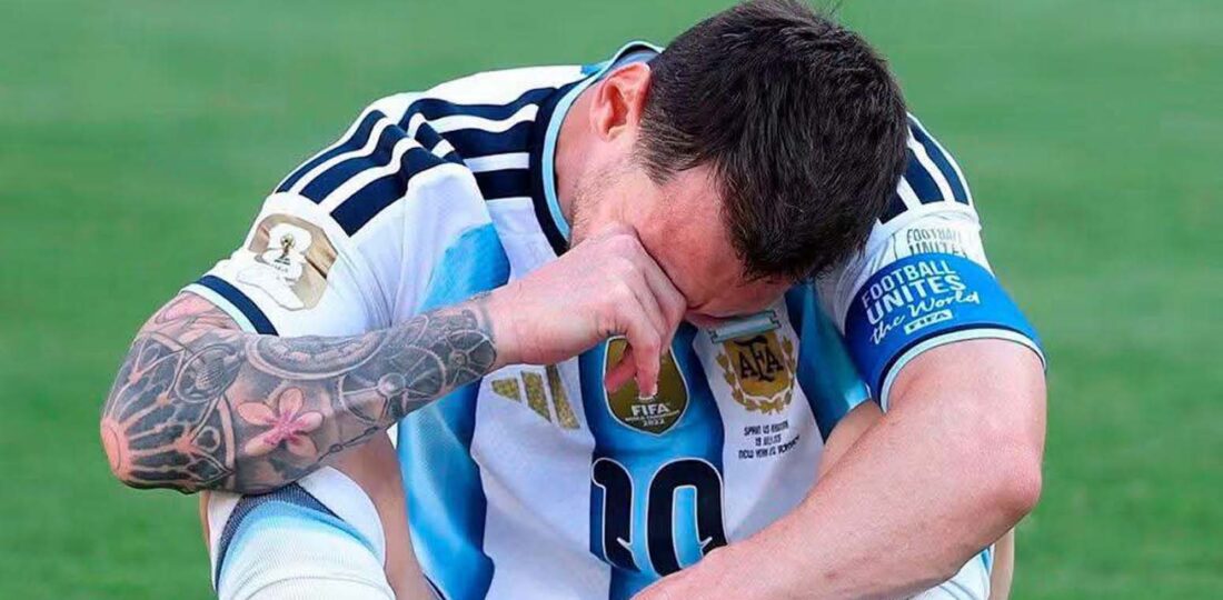 It ‘Hurts’ Says Messi Of Decision To Retire From International Football