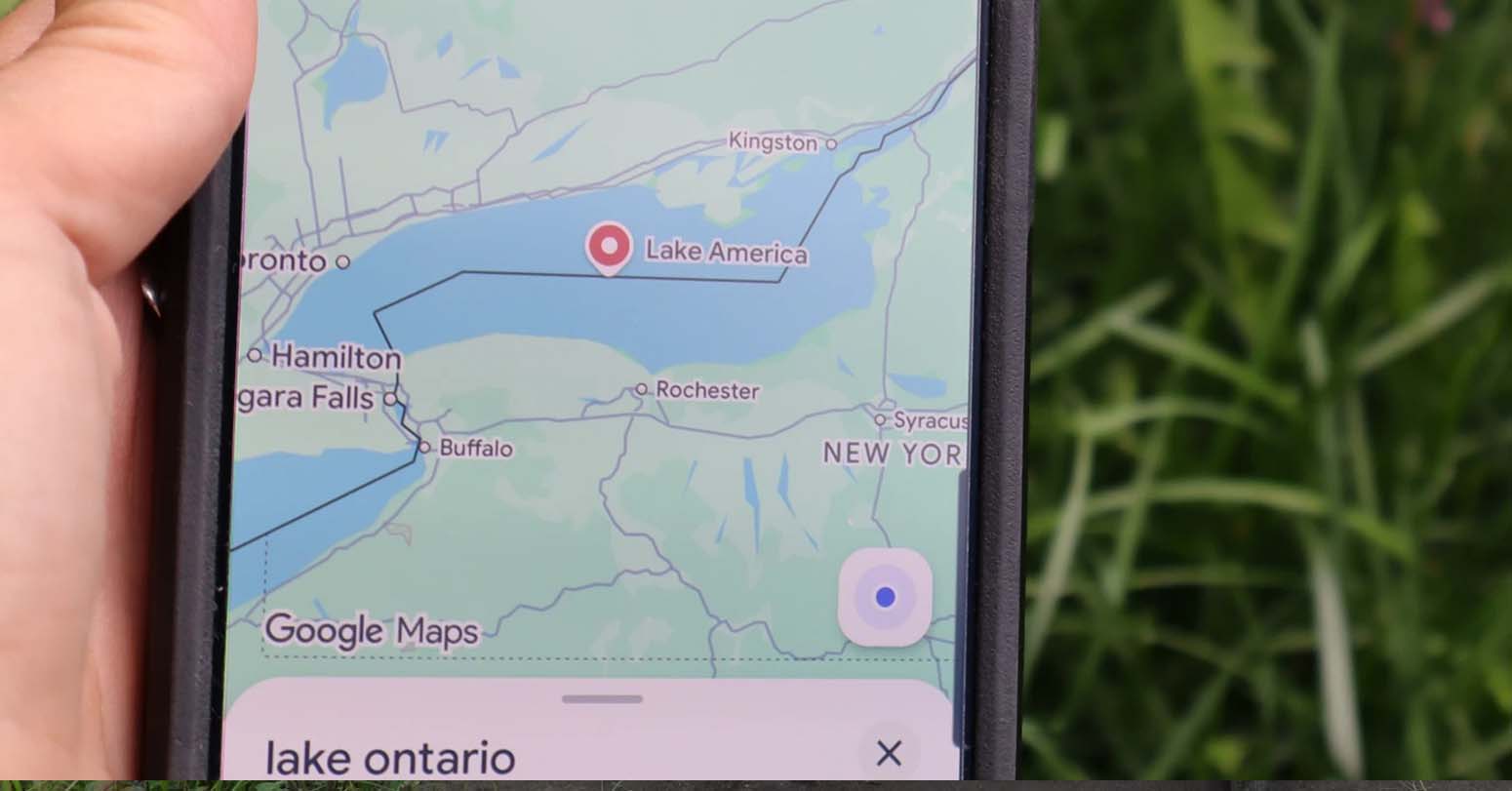 Lake Ontario Now Called Lake America On Google Maps For US Users After Trump Ordered Name Change