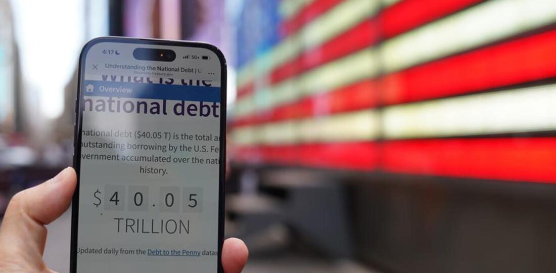 U.S. National Debt Tops 40 Trillion USD For First Time In History