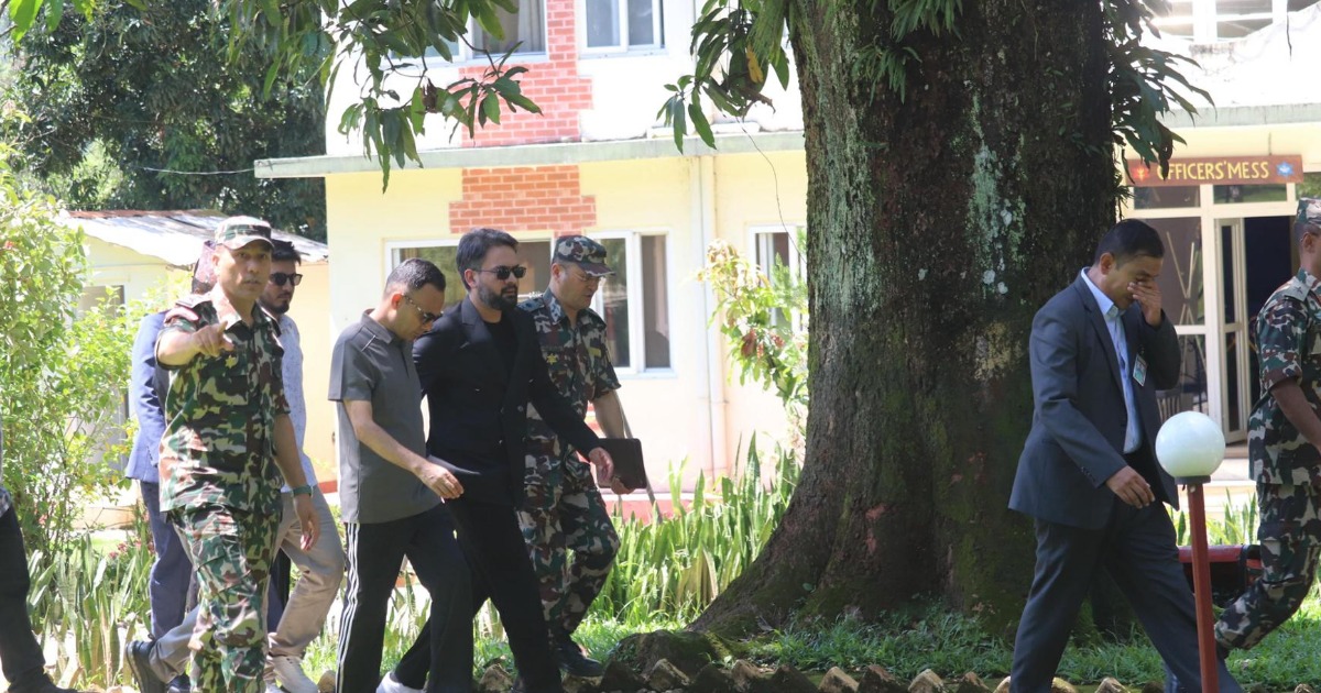 PM Shah In Flood-Hit Bidur