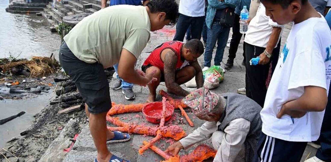 DNA Tests And Funerals In Nepal, A Week After Deadly Floods
